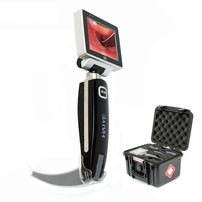 3&quot; laringoscópio video rígido descartável do LCD para a intubação