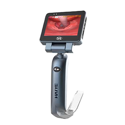 Intubação difícil video portátil de Laryngoscopefor da categoria médica de Xi'an Haiye do tela táctil de 3,0 polegadas grande