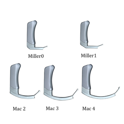 Laringoscópio de 5 Mac Miller Blades Medical Digital Video com a pata ergonômica da mão