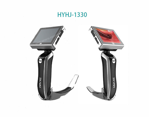 Laringoscópio de vídeo portátil portátil com visor colorido TFT de 3&quot; para resgate de emergência