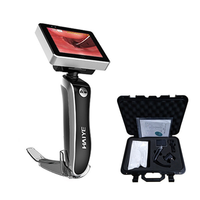Laringoscópio video Handheld médico recarregável com lâmina descartável