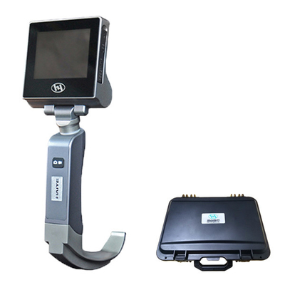 painel LCD video descartável portátil do laringoscópio 3400mA para a intubação da via aérea