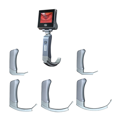 Videolaringoscópio endoscópio hospital 316 de aço inoxidável 12V