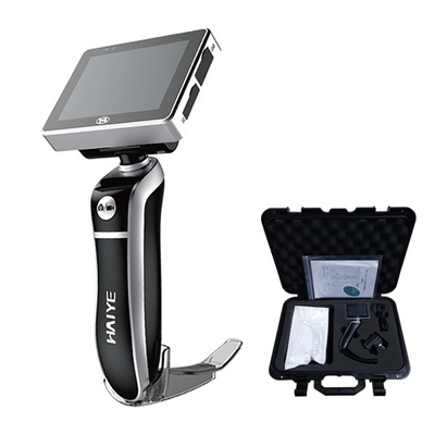 Saída video Handheld recarregável de USB do laringoscópio da anti névoa 8GB