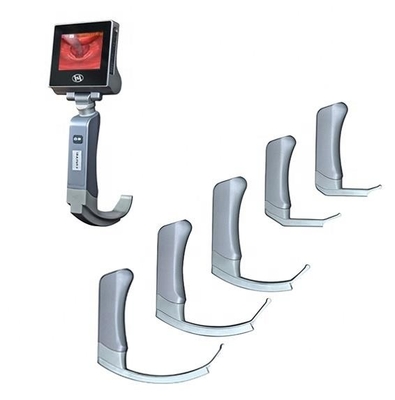 Laringoscópio de vídeo reutilizável portátil CMOS de 3,5 polegadas LCD para intubação