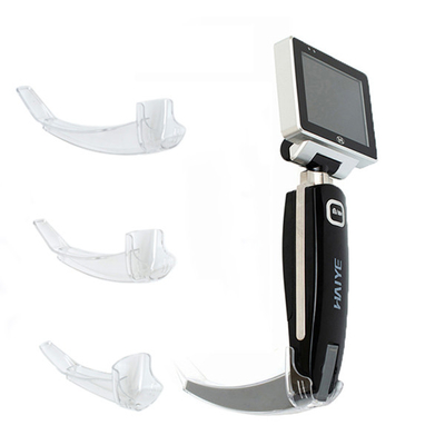 Endo Anesthesia Surgical Video Laryngoscope com as 3 lâminas descartáveis