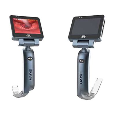 Laringoscópio de vídeo de tela LCD HD de 3″ 5+3 lâminas descartáveis ​​de laringoscópios