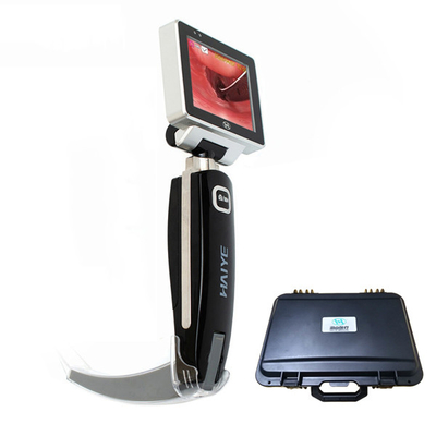 Laringoscópio de vídeo portátil com exibição 3.0 certificado pela FDA 2022 com saída USB