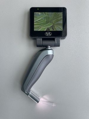 Laringoscópio de vídeo de tela LCD HD de 3″ 5+3 lâminas descartáveis ​​de laringoscópios