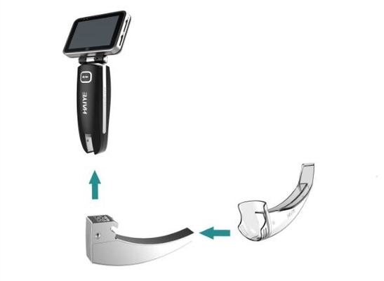 Equipamento da operação cirúrgica da câmera da névoa do laringoscópio video portátil de USB 32GB anti