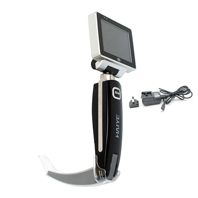 Lâminas descartáveis do endoscópio eletrônico video médico Handheld da anestesia do laringoscópio