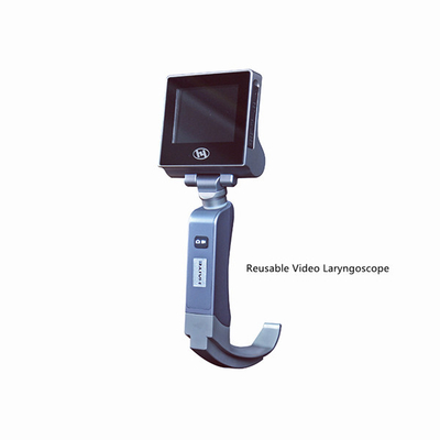 Laringoscópio video reusável 400hours descartável de FDA USB 32GB