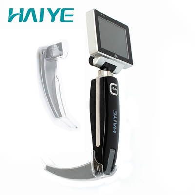 Laringoscópio ótico médico da tela de aço inoxidável de 8GB HD para o adulto