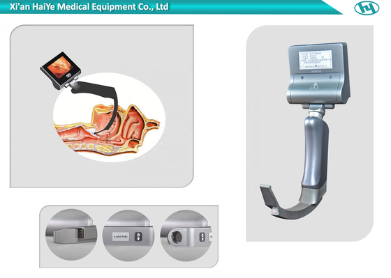 Laringoscópio video reusável médico 1280*720 Px de USB 32GB